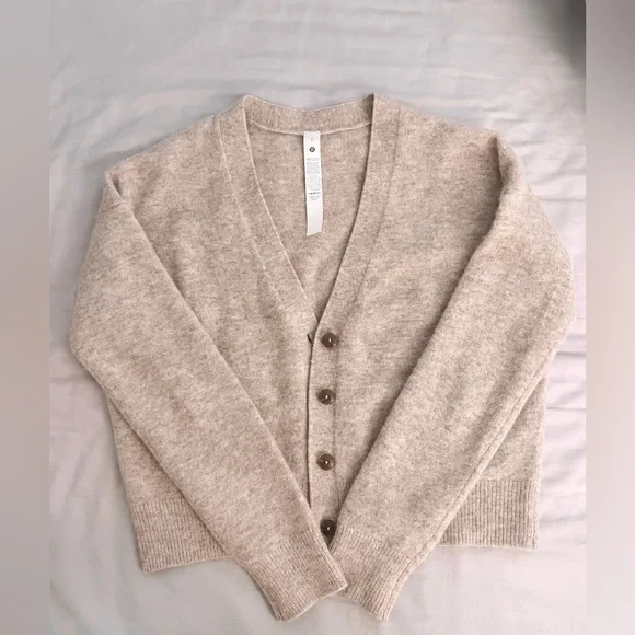 lululemon athletica Beige Cardigan - Picture 2 of 8
